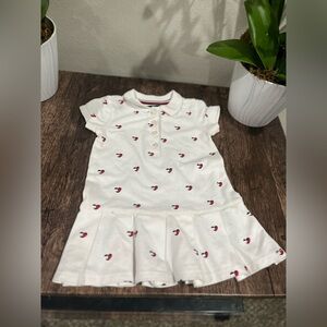 1 time used baby girl Tommy dress